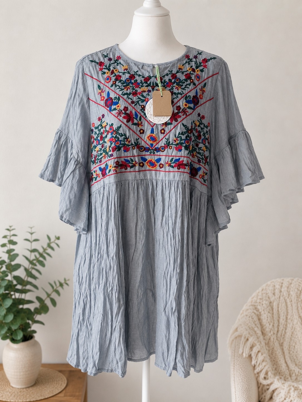 Women's UMGEE Embroidered Dress